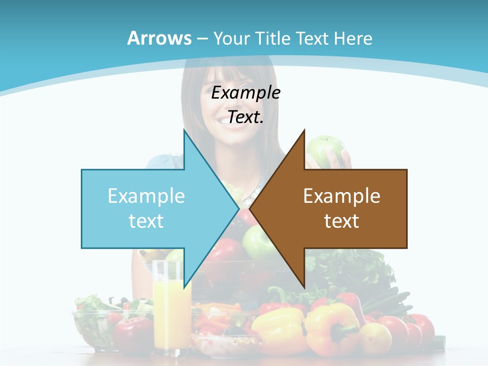 Cheerful Vegetables Cooking PowerPoint Template