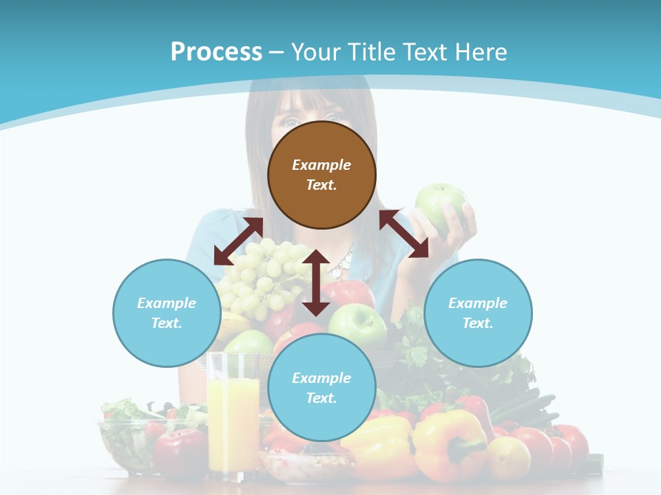 Cheerful Vegetables Cooking PowerPoint Template