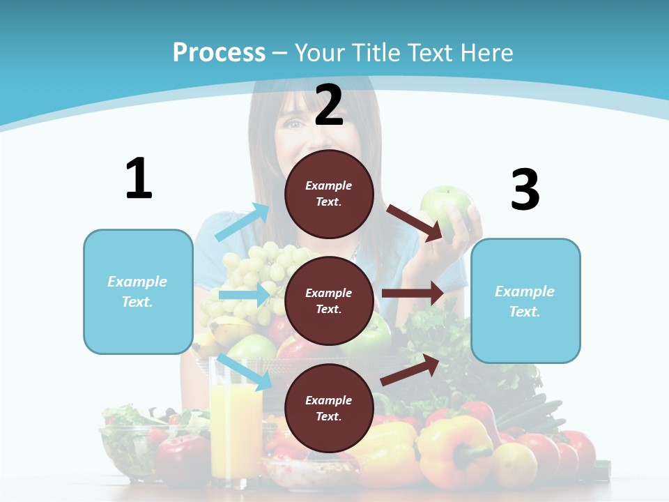 Cheerful Vegetables Cooking PowerPoint Template