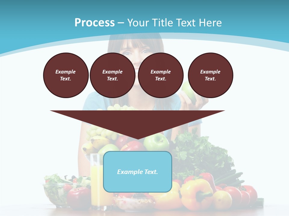 Cheerful Vegetables Cooking PowerPoint Template