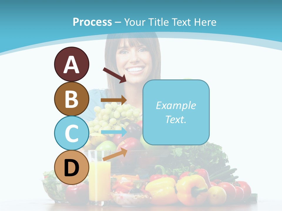 Cheerful Vegetables Cooking PowerPoint Template