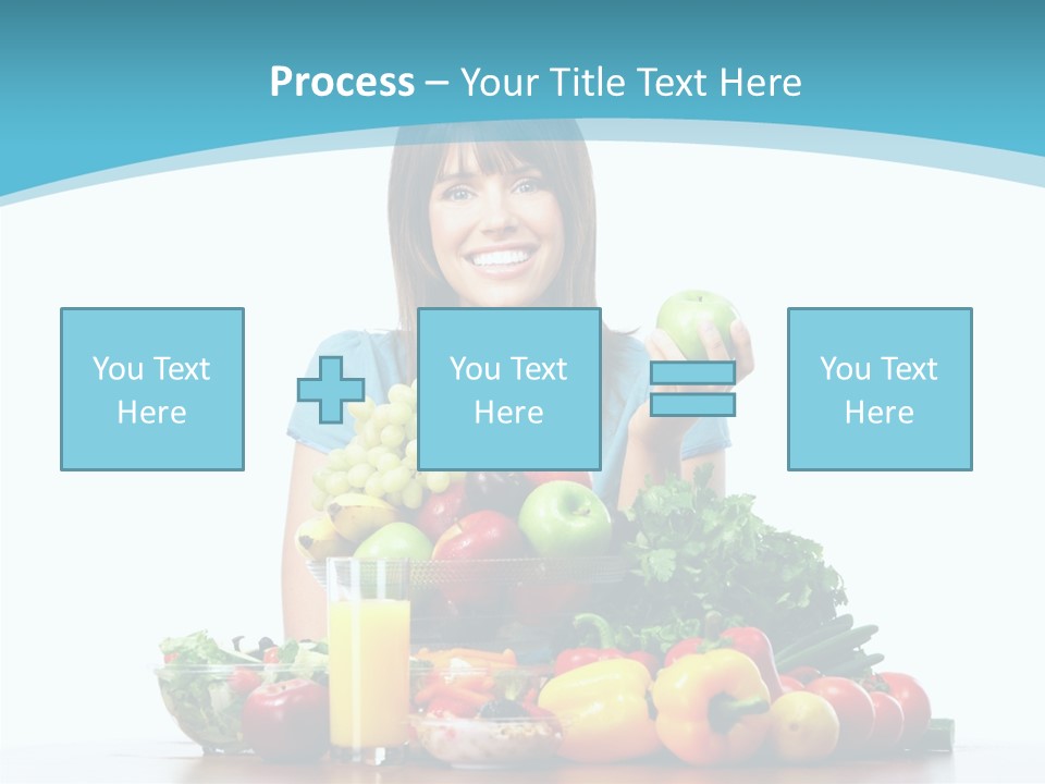 Cheerful Vegetables Cooking PowerPoint Template