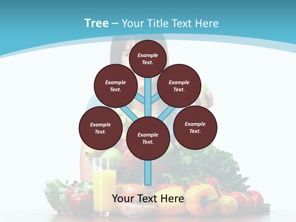 Cheerful Vegetables Cooking PowerPoint Template