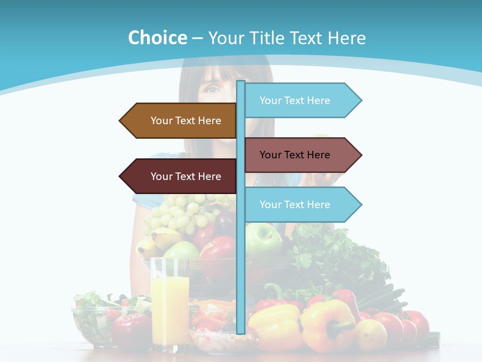 Cheerful Vegetables Cooking PowerPoint Template