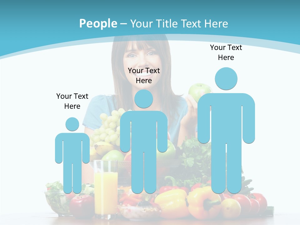 Cheerful Vegetables Cooking PowerPoint Template