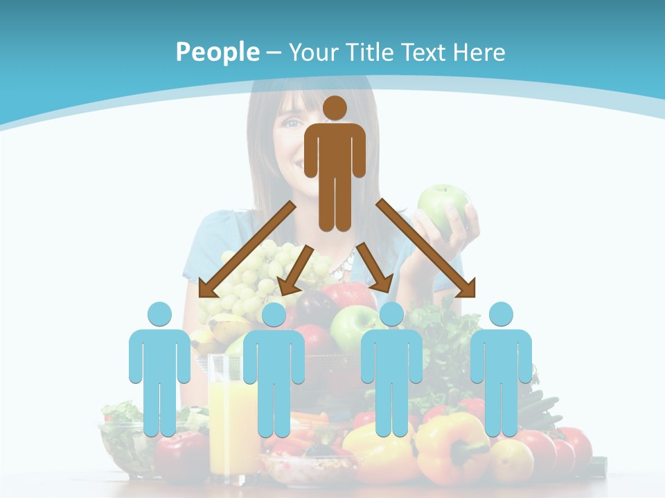 Cheerful Vegetables Cooking PowerPoint Template