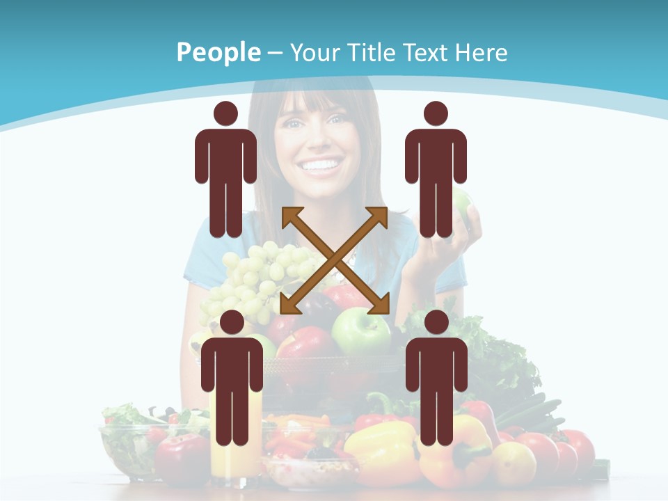 Cheerful Vegetables Cooking PowerPoint Template