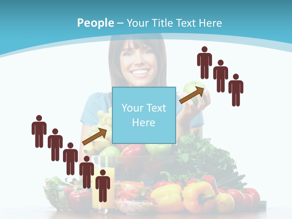 Cheerful Vegetables Cooking PowerPoint Template