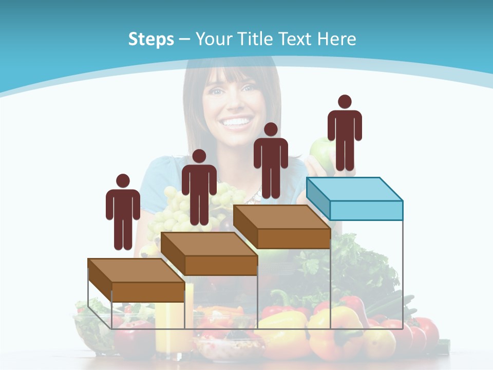 Cheerful Vegetables Cooking PowerPoint Template