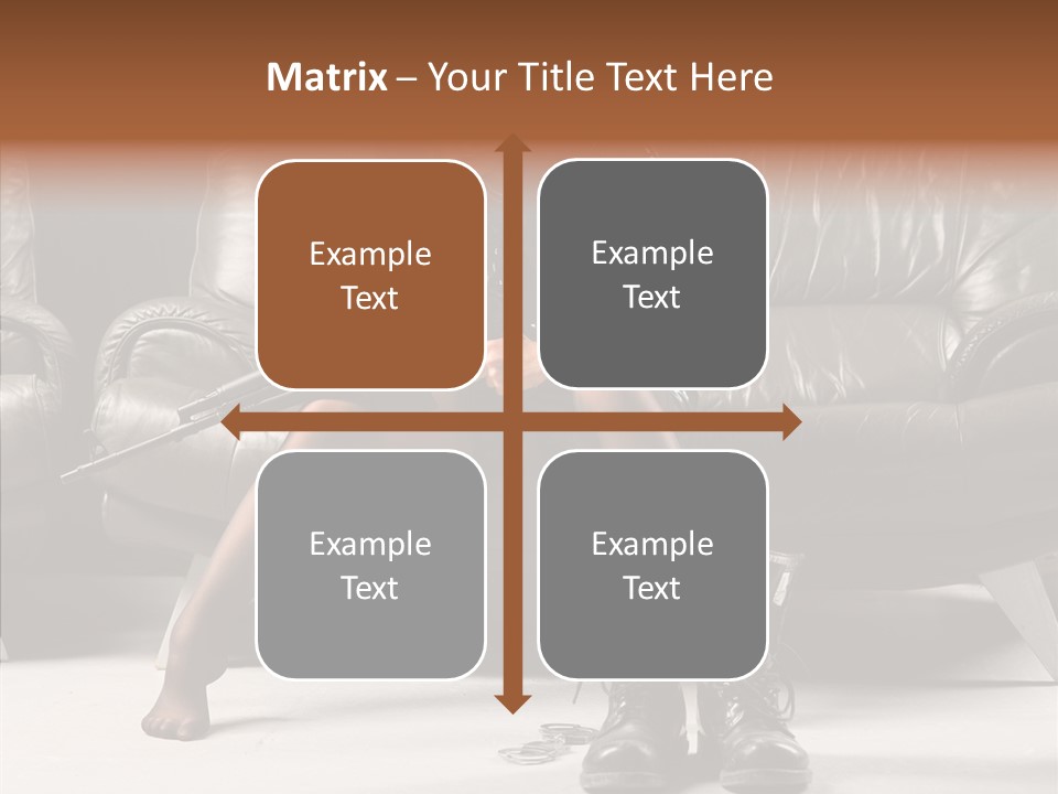 Weapon Sub Machine Weaponry PowerPoint Template