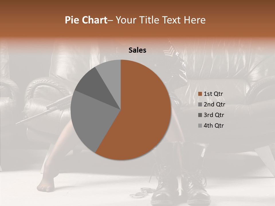 Weapon Sub Machine Weaponry PowerPoint Template