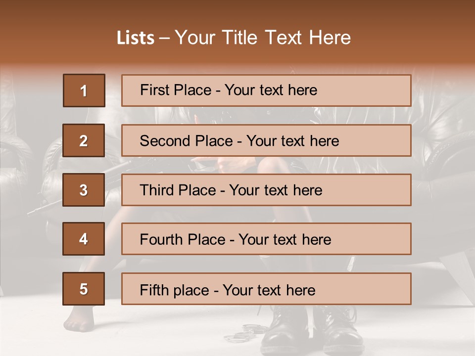 Weapon Sub Machine Weaponry PowerPoint Template