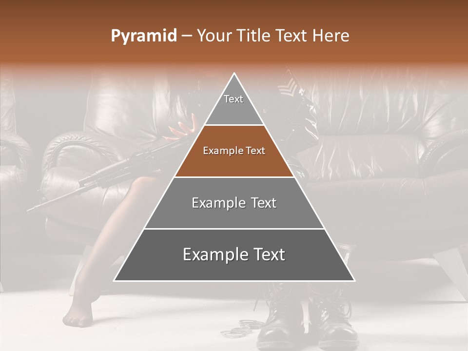 Weapon Sub Machine Weaponry PowerPoint Template