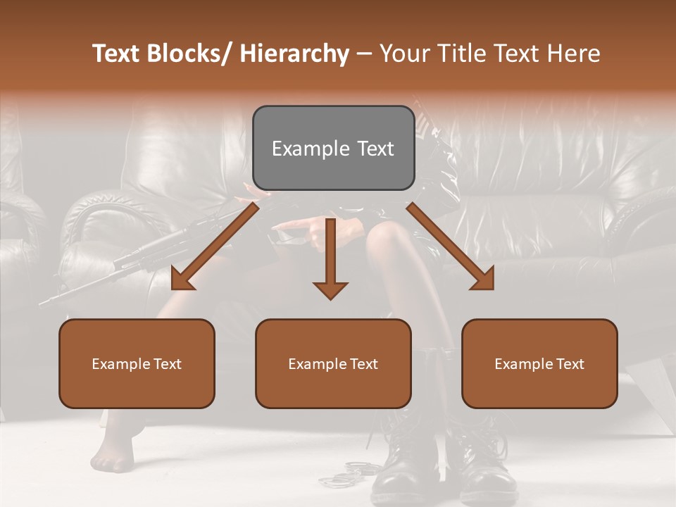 Weapon Sub Machine Weaponry PowerPoint Template