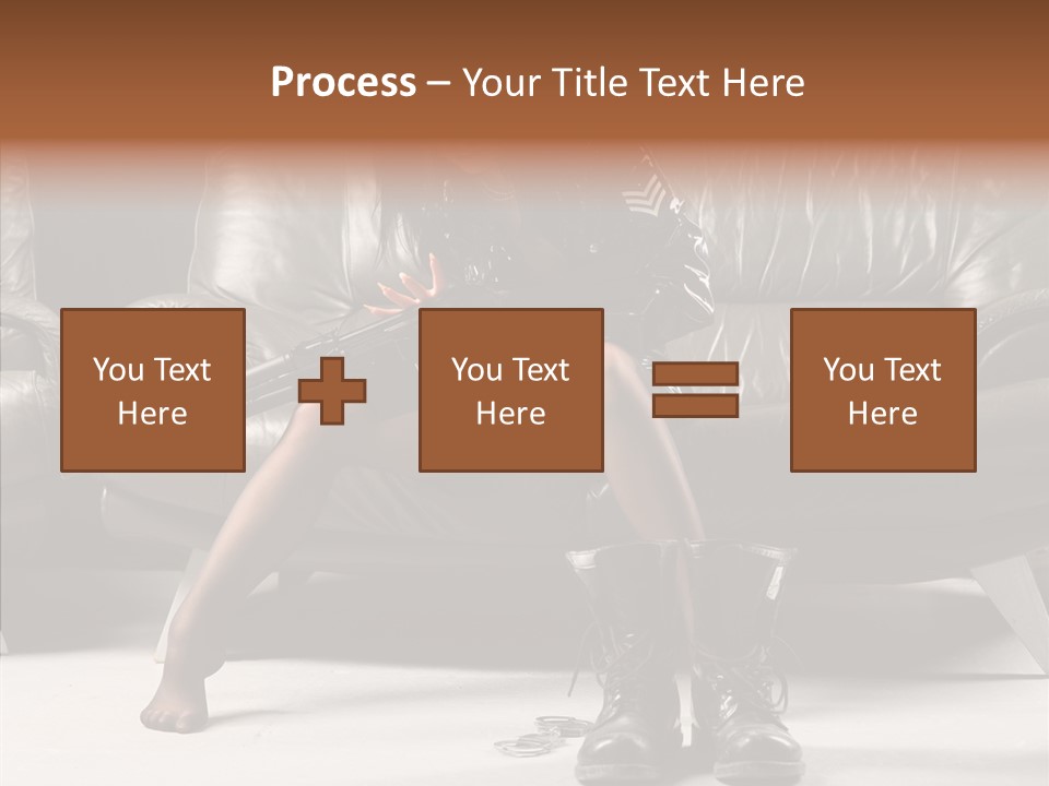 Weapon Sub Machine Weaponry PowerPoint Template