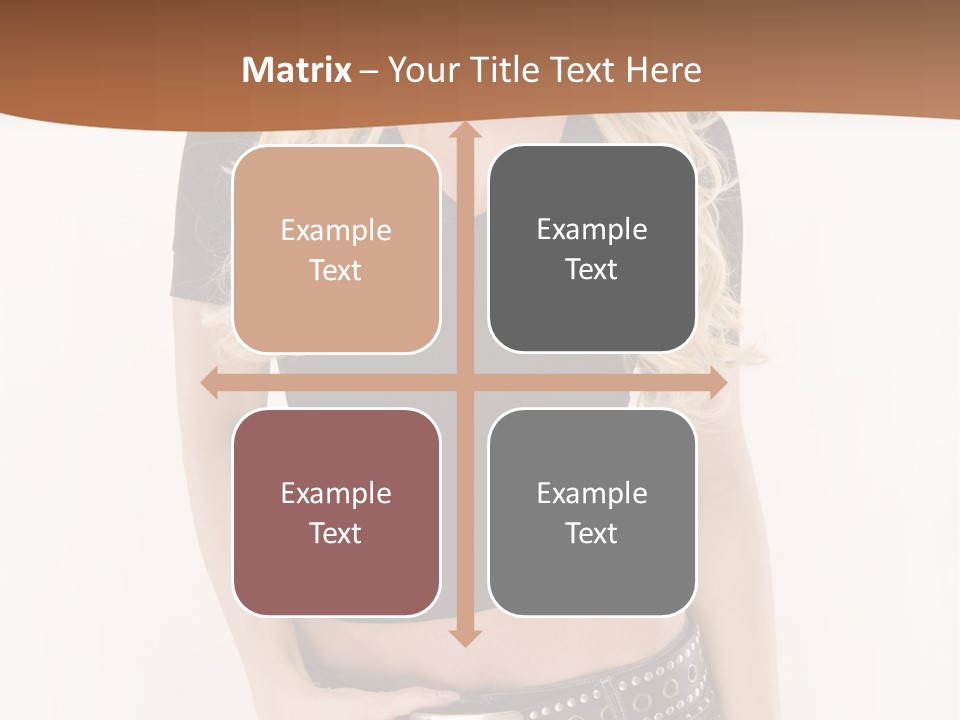 Harmless Jeans Shape PowerPoint Template