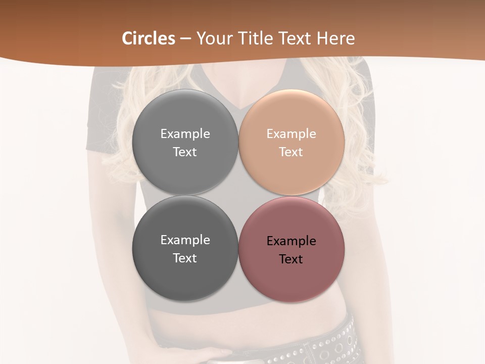 Harmless Jeans Shape PowerPoint Template