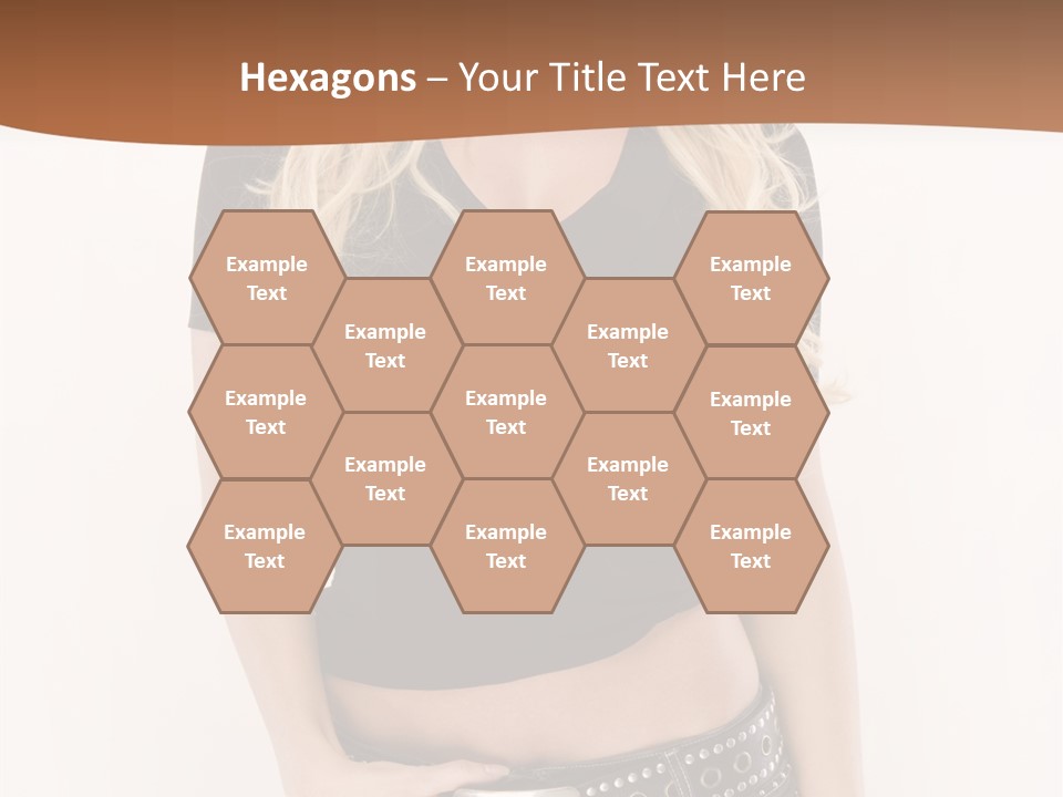 Harmless Jeans Shape PowerPoint Template