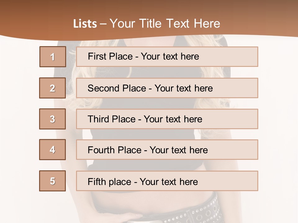 Harmless Jeans Shape PowerPoint Template