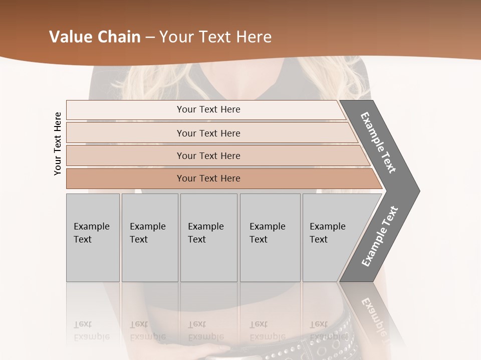 Harmless Jeans Shape PowerPoint Template