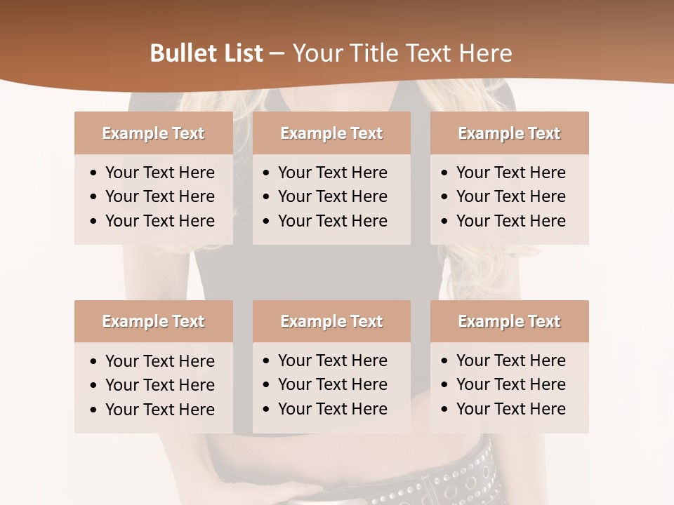 Harmless Jeans Shape PowerPoint Template