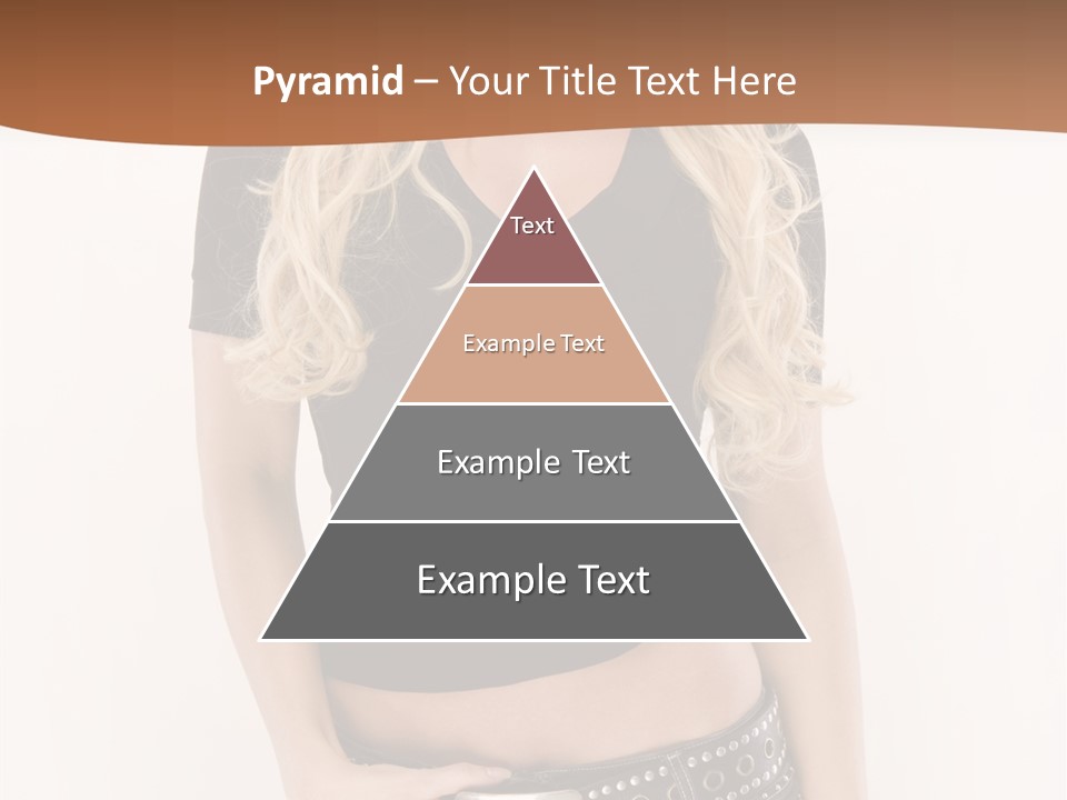 Harmless Jeans Shape PowerPoint Template