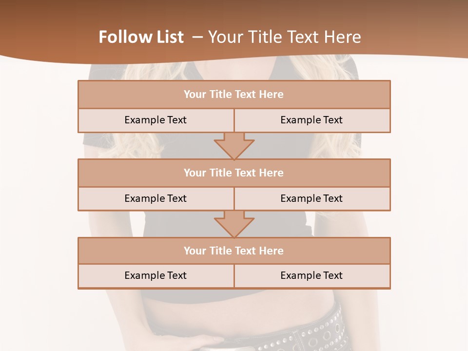 Harmless Jeans Shape PowerPoint Template