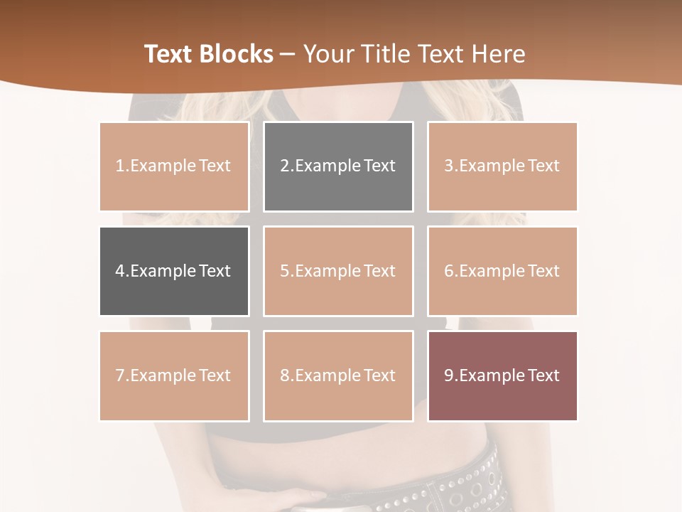 Harmless Jeans Shape PowerPoint Template