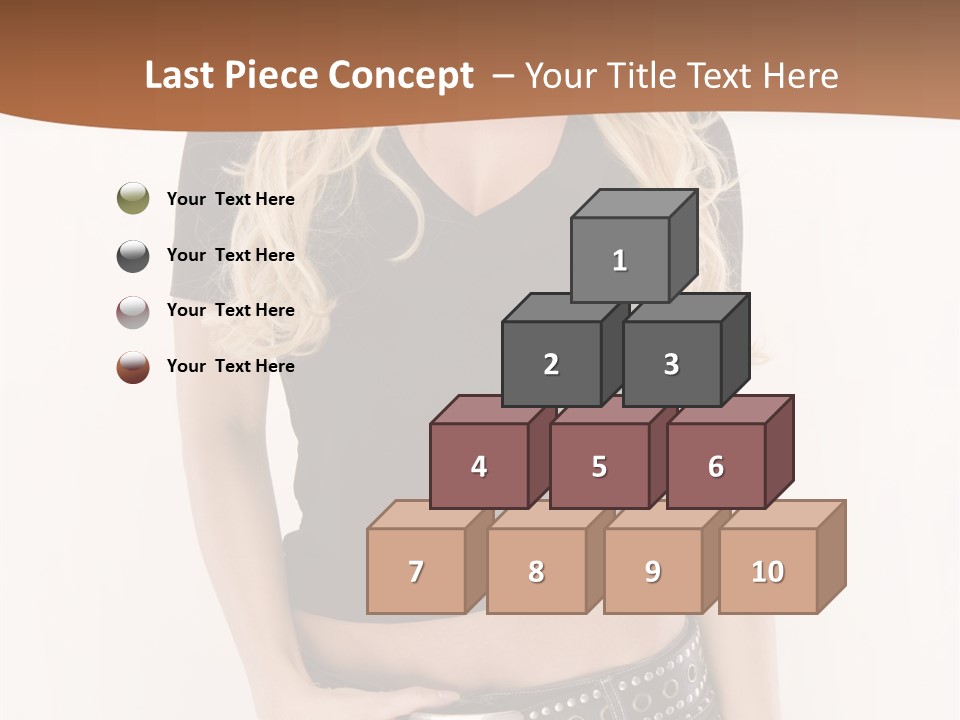 Harmless Jeans Shape PowerPoint Template