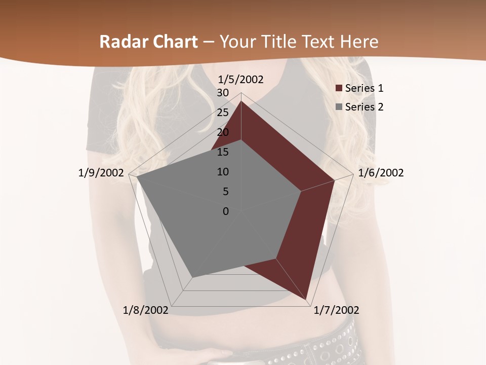 Harmless Jeans Shape PowerPoint Template