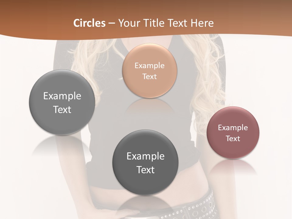 Harmless Jeans Shape PowerPoint Template