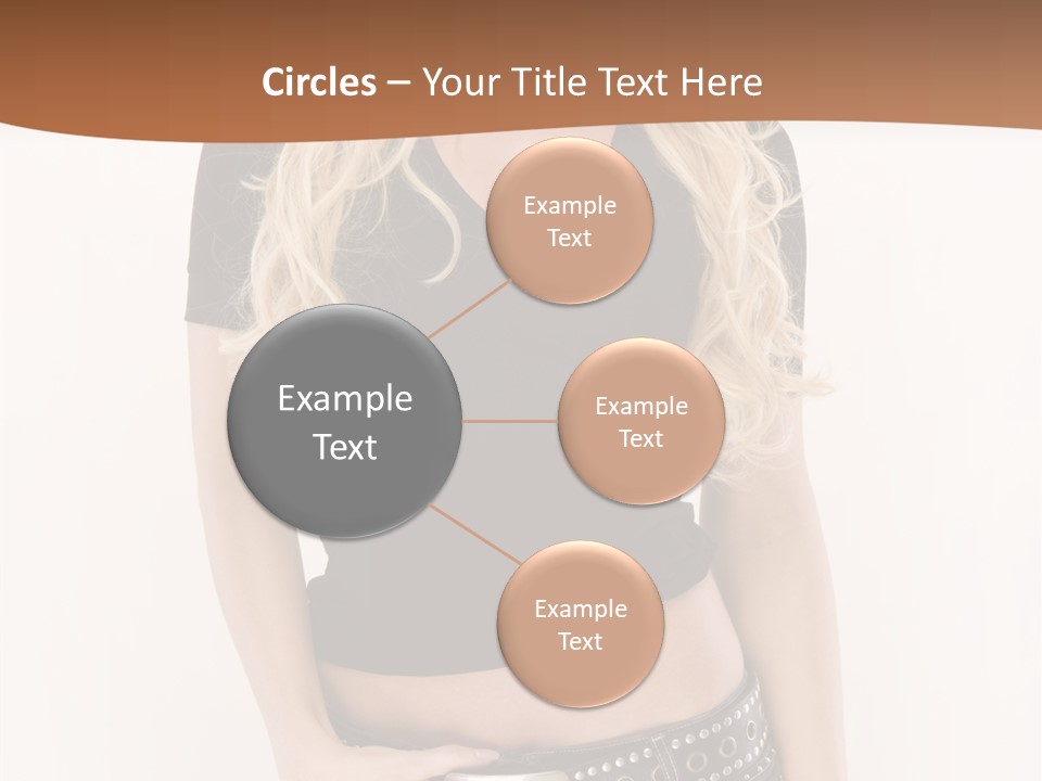 Harmless Jeans Shape PowerPoint Template