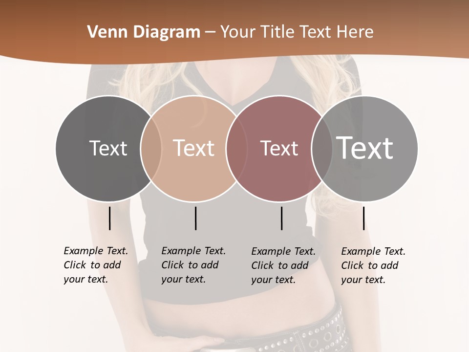 Harmless Jeans Shape PowerPoint Template