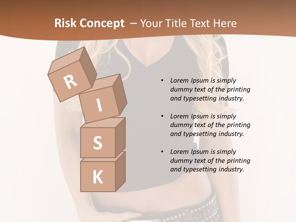 Harmless Jeans Shape PowerPoint Template