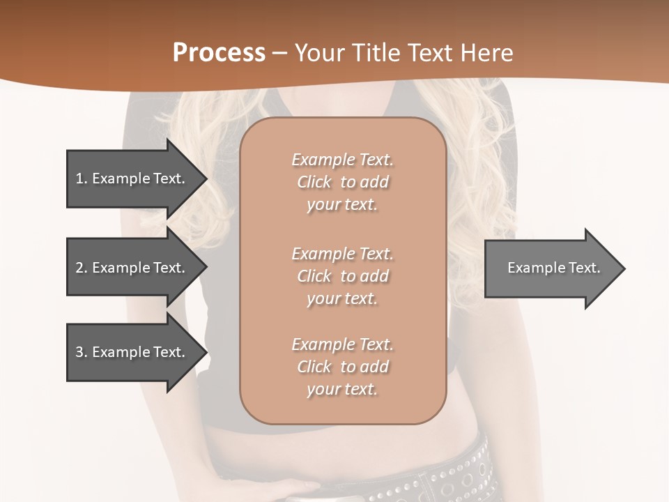 Harmless Jeans Shape PowerPoint Template