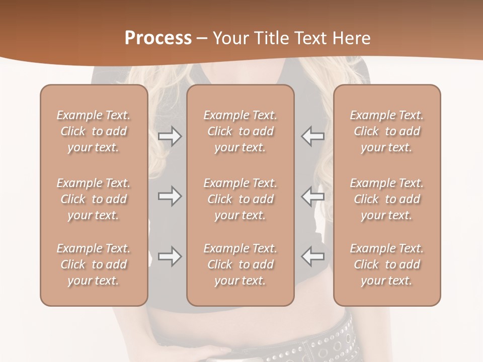 Harmless Jeans Shape PowerPoint Template