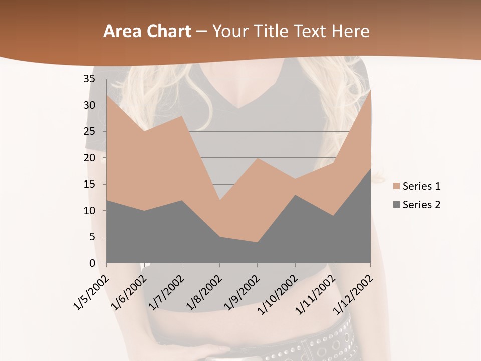 Harmless Jeans Shape PowerPoint Template