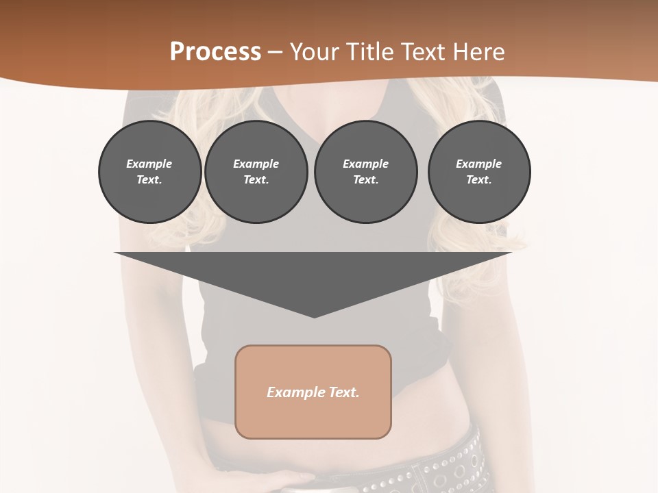 Harmless Jeans Shape PowerPoint Template