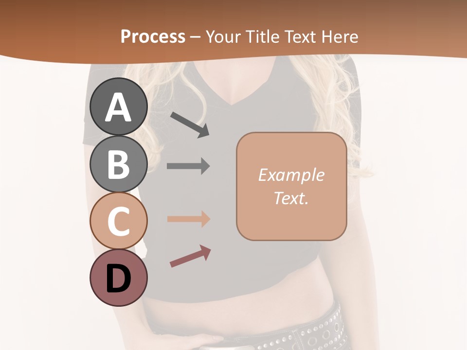 Harmless Jeans Shape PowerPoint Template