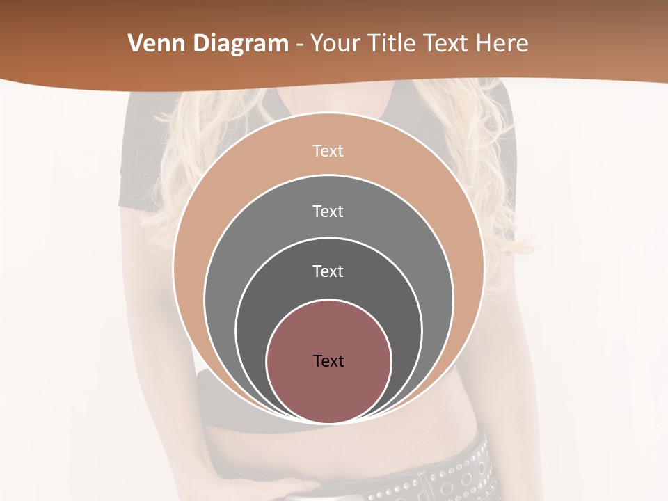 Harmless Jeans Shape PowerPoint Template