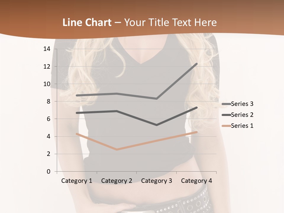 Harmless Jeans Shape PowerPoint Template