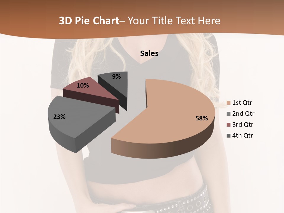 Harmless Jeans Shape PowerPoint Template
