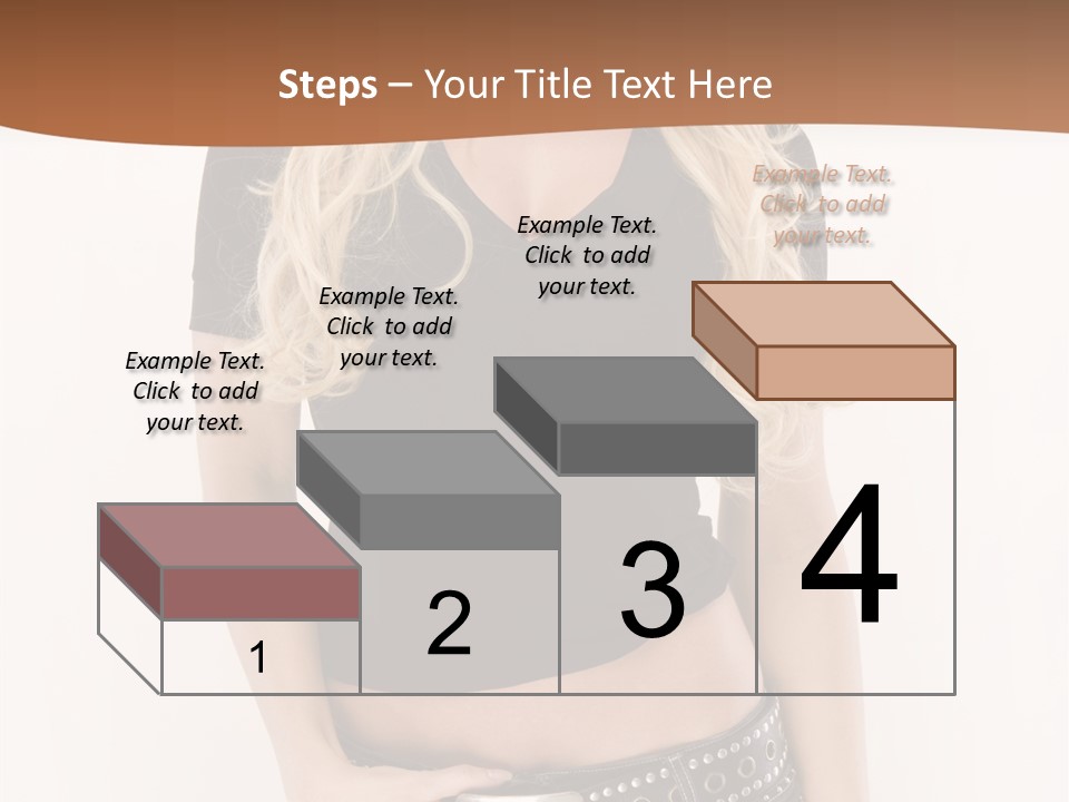 Harmless Jeans Shape PowerPoint Template