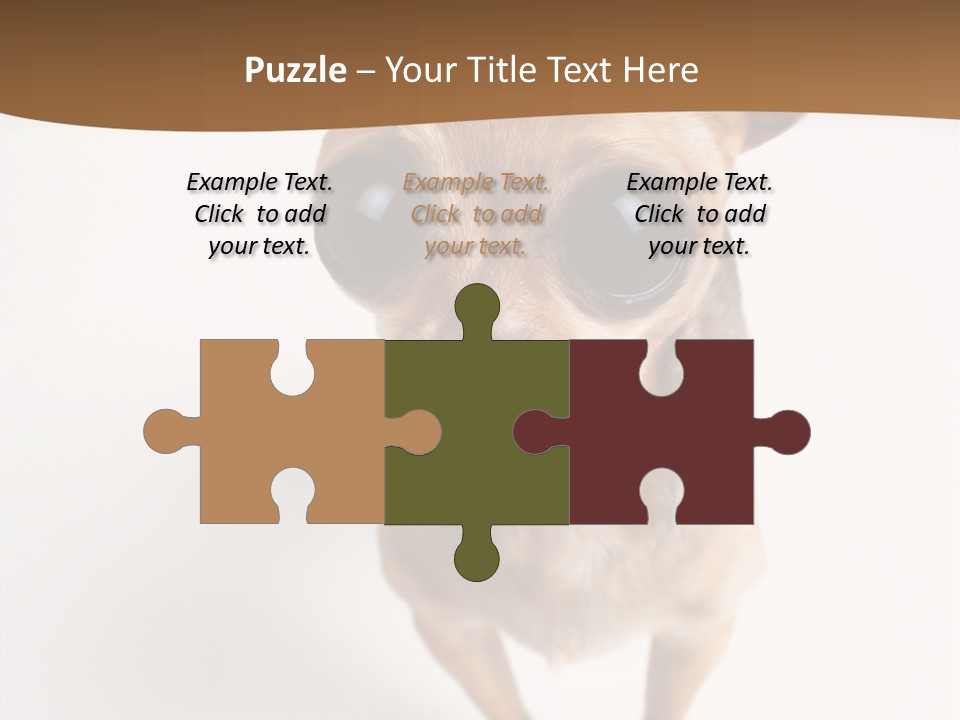 Chihuahua Funny Mutt PowerPoint Template
