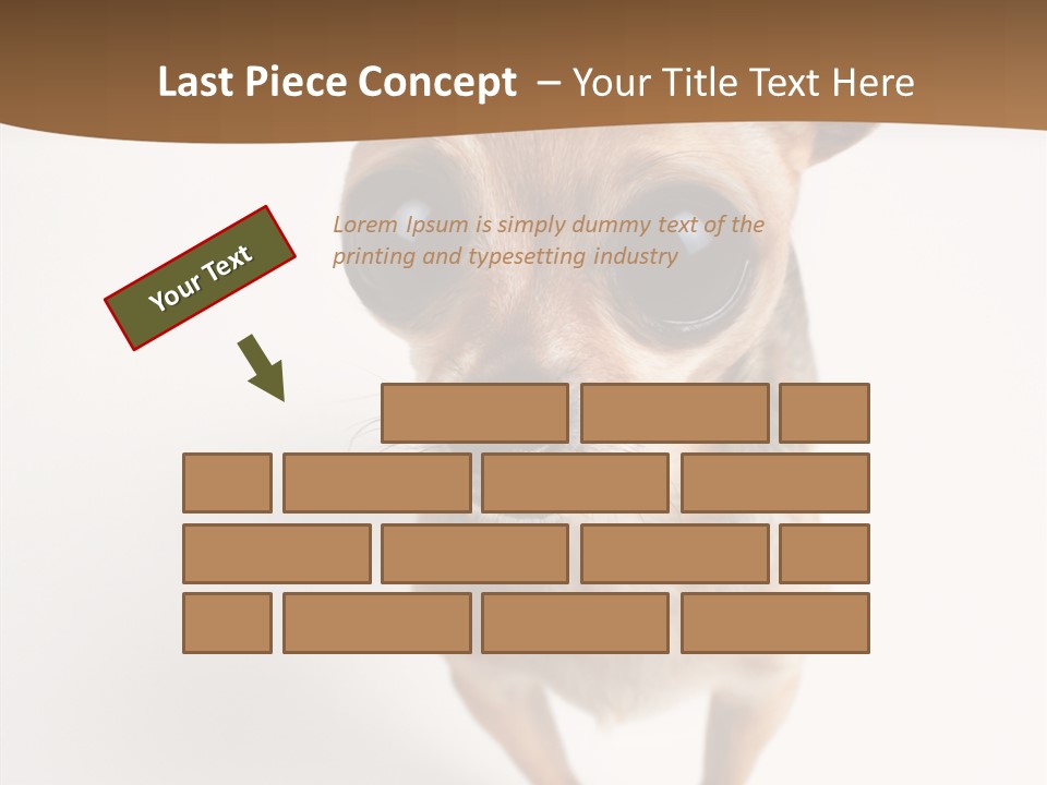 Chihuahua Funny Mutt PowerPoint Template