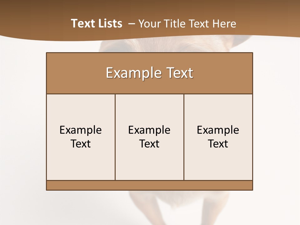 Chihuahua Funny Mutt PowerPoint Template