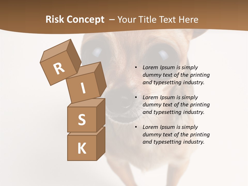 Chihuahua Funny Mutt PowerPoint Template