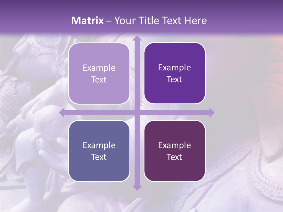 Deity Sculpture Religious PowerPoint Template