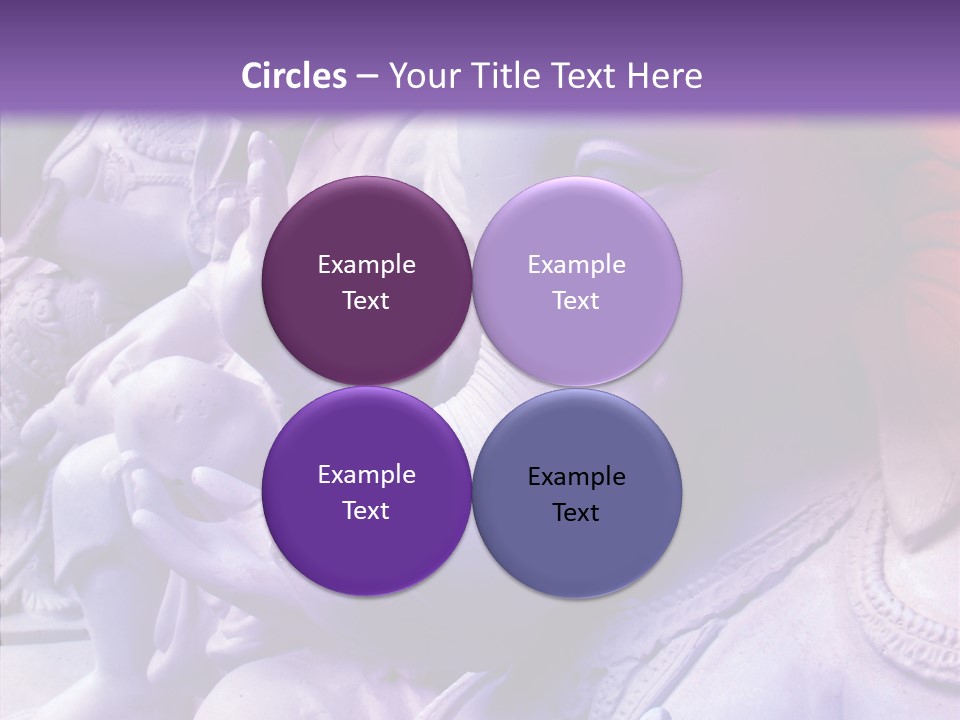 Deity Sculpture Religious PowerPoint Template