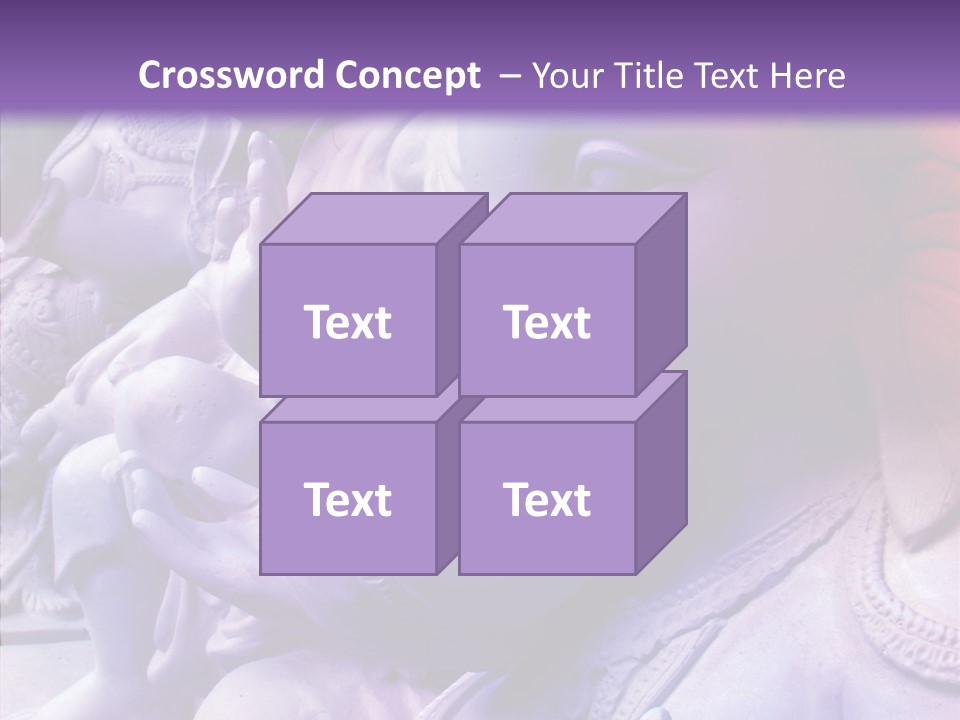 Deity Sculpture Religious PowerPoint Template